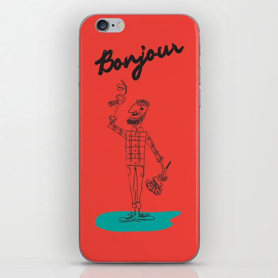The Ink - "Bonjour" iPhone & iPod Skin
