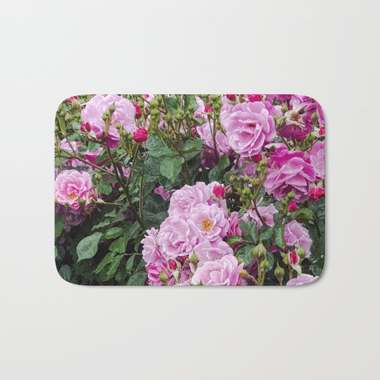 Beauties of the Garden Bath Mat