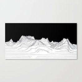 Digital Landscape Canvas Print