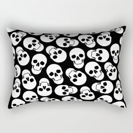 Skull Pattern Rectangular Pillow