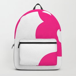 8 (Dark Pink & White Number) Backpack