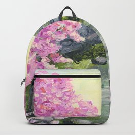 Biography Backpack | Acrylic, Painting 