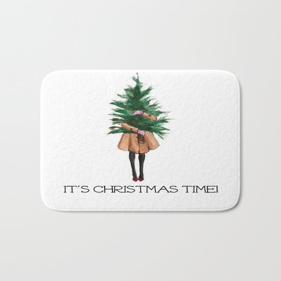 It's Christmas Time Bath Mat