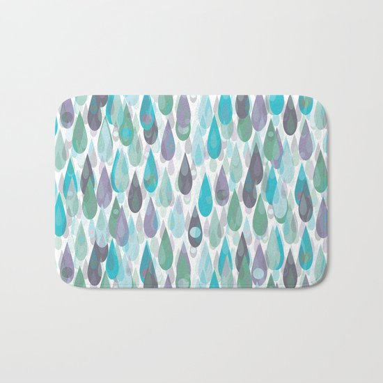 Let it Rain II Bath Mat