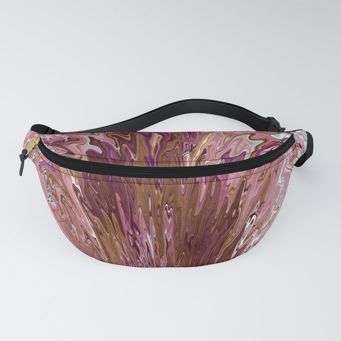 Pink Paint Fountain Fanny Pack