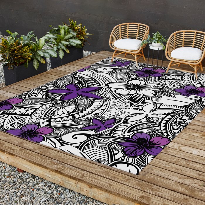 Polynesian Pop - Outdoor Rug – The Tiki Yard