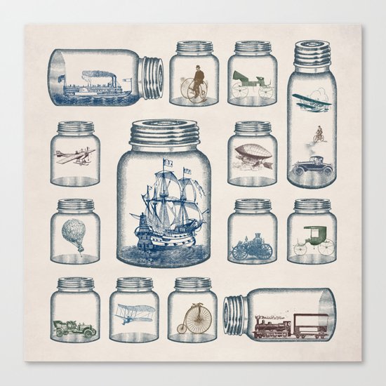 Vintage Preservation Canvas Print