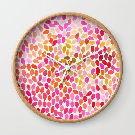 rain 10 Wall Clock