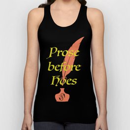 Prose Before Hoes Tank Top