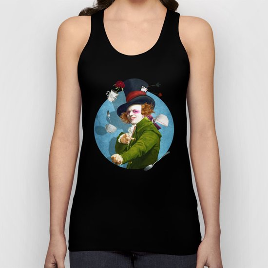 Mad Hatter Unisex Tank Top