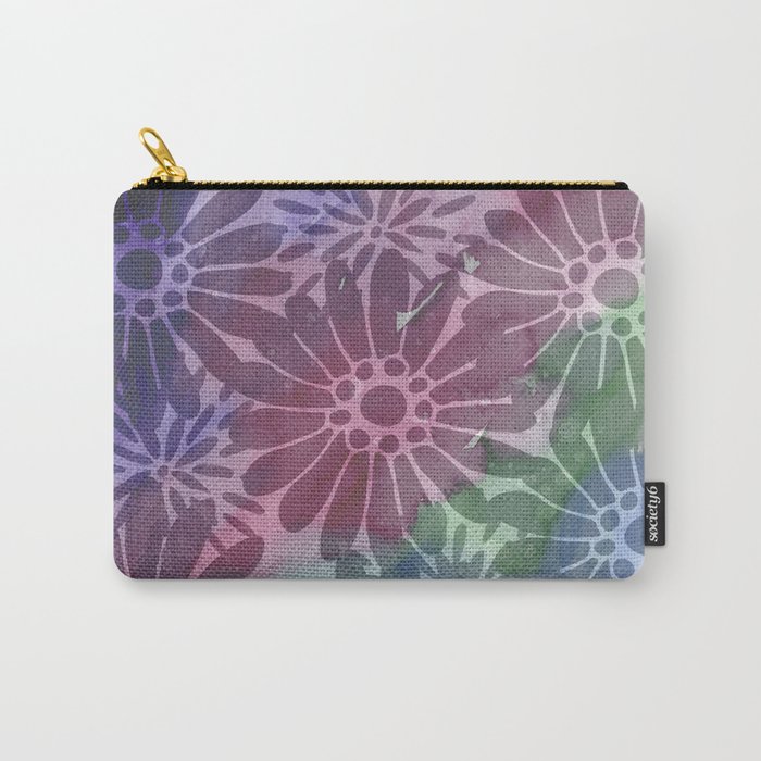 Abtract Summer Flowers I Carry-All Pouch
