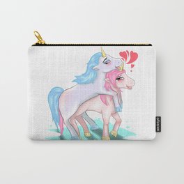 Unicorns Making Love Sex Fucking Mating Horny Gift Carry-All Pouch