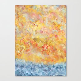 The Sun at Sea Canvas Print