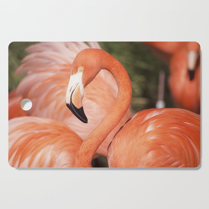 Beautiful Caribbean Flamingo Cutting Board