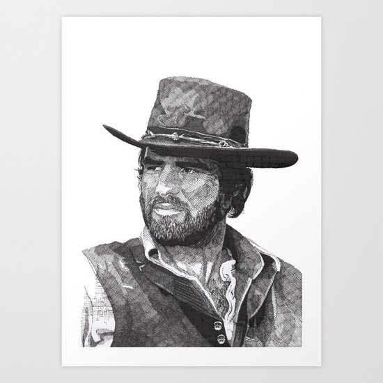 Burt Art Print
