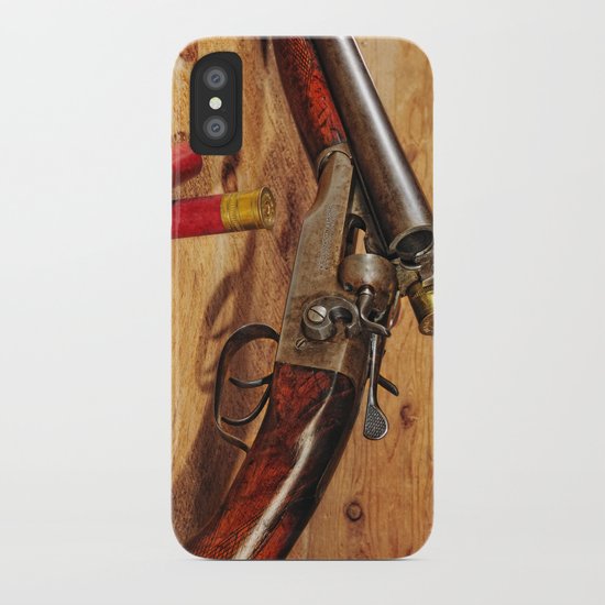 Old Double Barrel Stevens iPhone Case