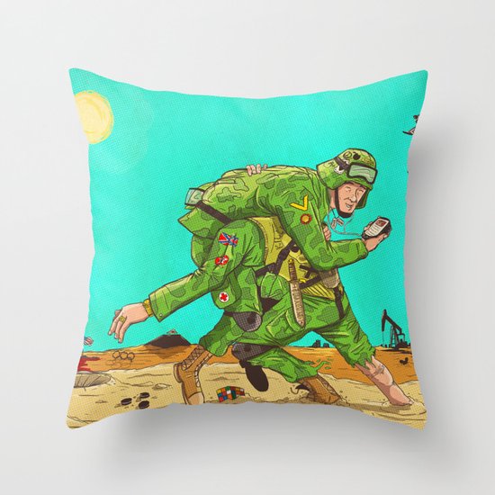 Carry Throw Pillow