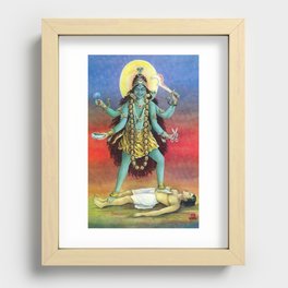 Goddess Kali Recessed Framed Print