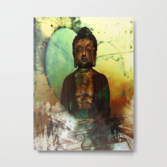 BUDDHA 100 Metal Print