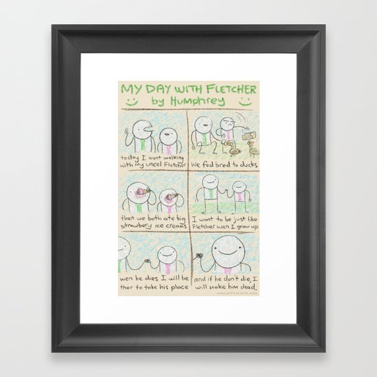 Antics #307 - understudy Framed Art Print