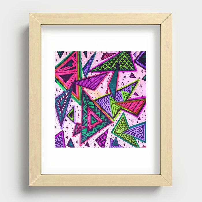 think Recessed Framed Print