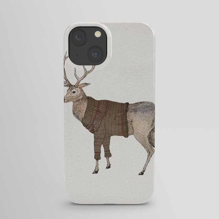 Winter Stag iPhone Case