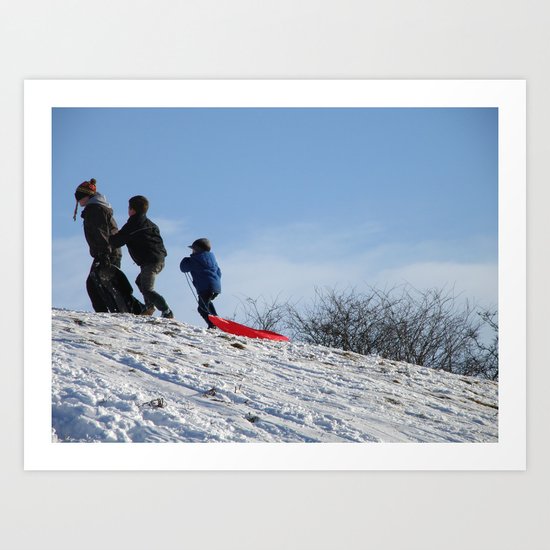 On the Hill II #1 Art Print