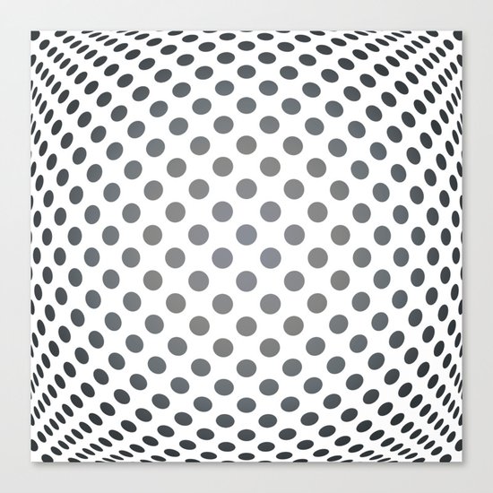 Middle distance - Optical Game 28 Canvas Print
