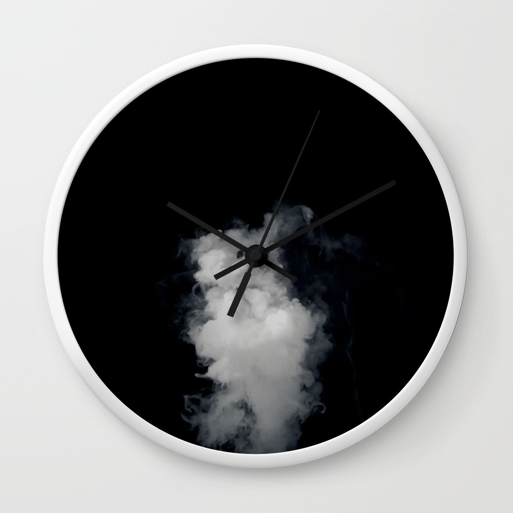 Smoke In The Dark Aesthetic Wall Clock By Dvrk Society6 Black and white aesthetic wallpaper grey aesthetic pictures for wall collage black aesthetic wallpa. smoke in the dark aesthetic wall clock by dvrk