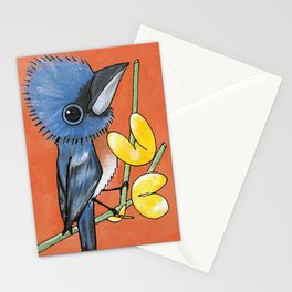 Ned the Blue Bird Stationery Cards
