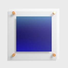 5  Blue Gradient Background 220715 Minimalist Art Valourine Digital Design Floating Acrylic Print