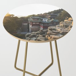 China Photography - Summer Palace Under The Beautiful Sunset Side Table