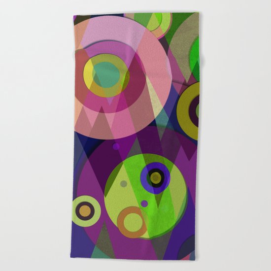 Abstract #512 Beach Towel