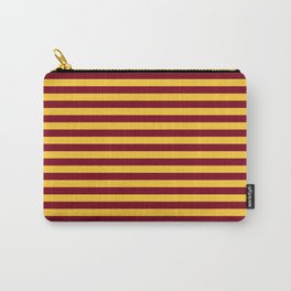 Minnesota Team Colors Stripes Carry-All Pouch