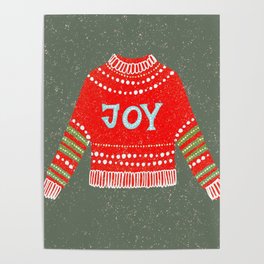 Joy sweater Poster