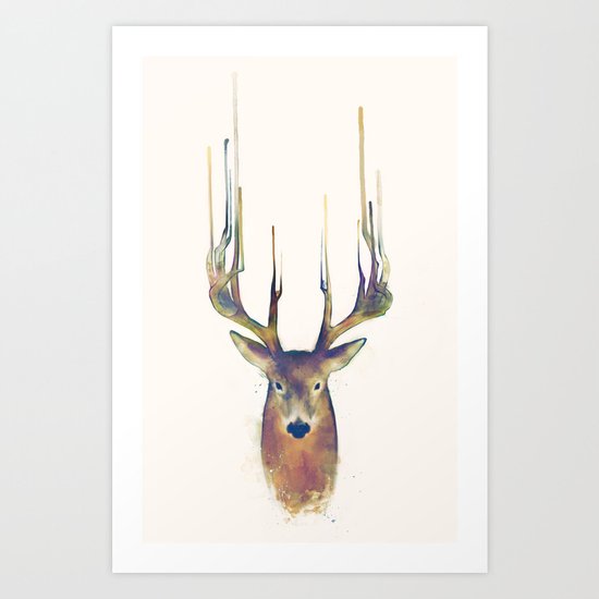 Deer // Steadfast Art Print