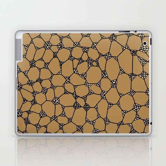 Yzor pattern 006-2 kitai beige Laptop & iPad Skin
