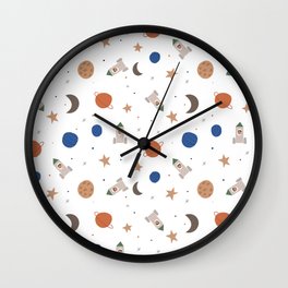 Cosmic pattern Wall Clock