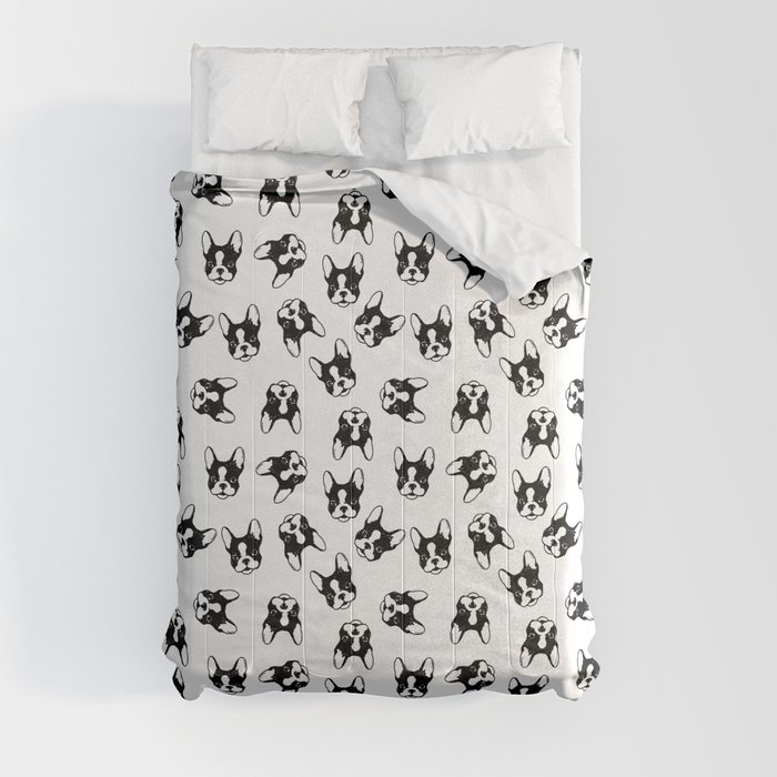 French bulldog pattern Comforter