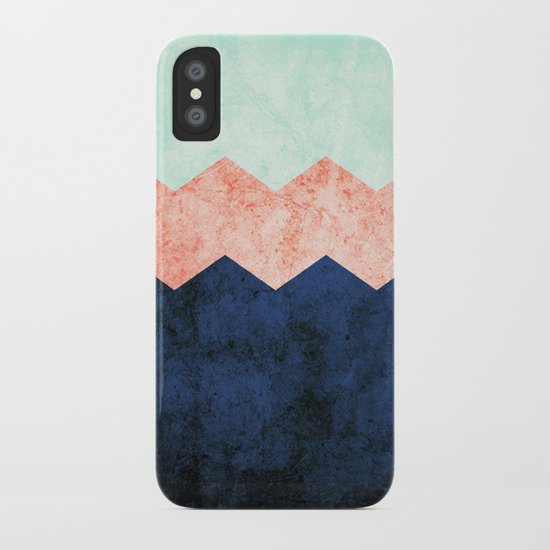 triple chevron (2) iPhone Case