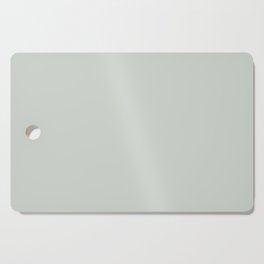 Light Gray Solid Color Pantone Zephyr Blue 12-5603 TCX Shades of Green Hues Cutting Board