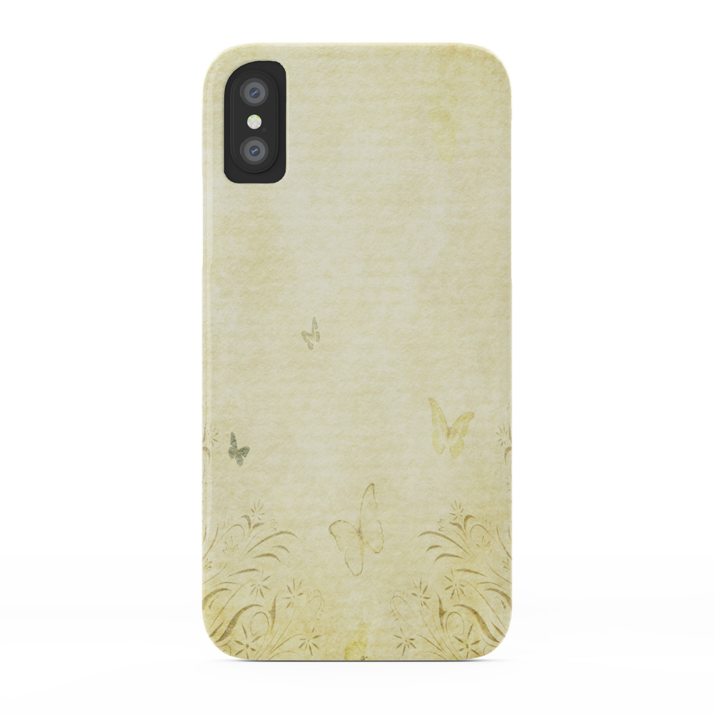 Antique Butterfly Garden Phone Case by leatherwooddesign