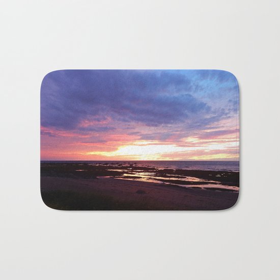 Cloudy Sunset Bath Mat