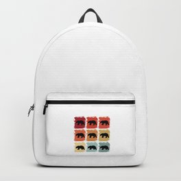Retro Pop Art Polar Bear Animal Gift Idea Backpack | Vintage, Bear, Arctic, Funny, Cute, Giftidea, Polarbear, Graphicdesign, Animal, Wild 