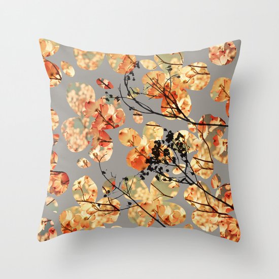 Dogwood Quilt Throw Pillow