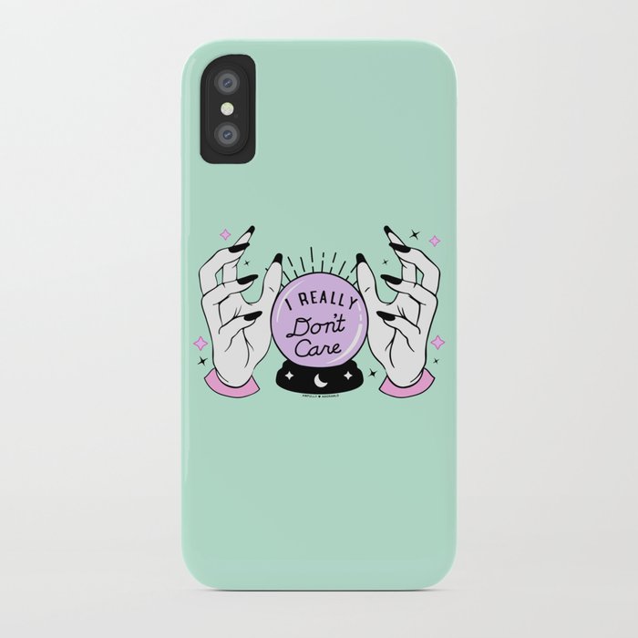 sources say i really don't care iphone case
