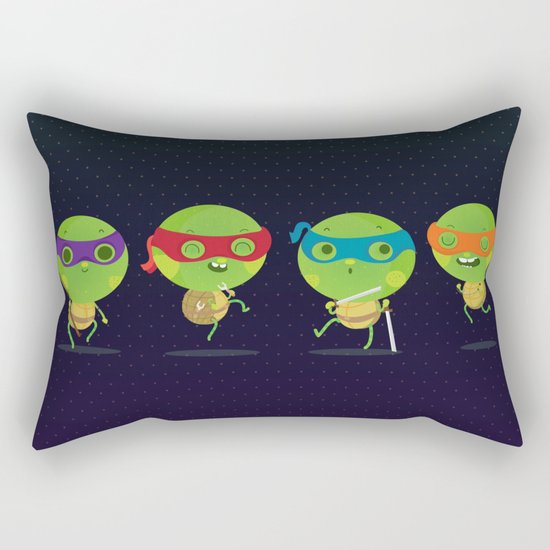 Turtles Rectangular Pillow