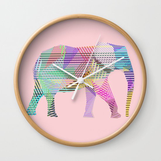 Elephant Wall Clock
