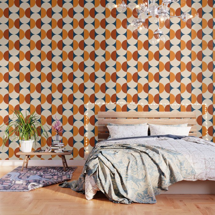 60s Beans Pattern Wallpaper By Bitart Society6