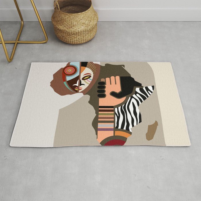 African Unification Rug